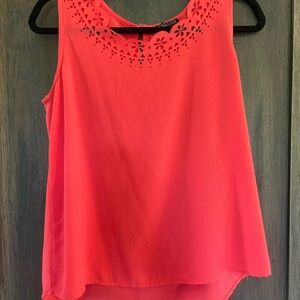 Papermoon Coral Tank Top with Cutout Design